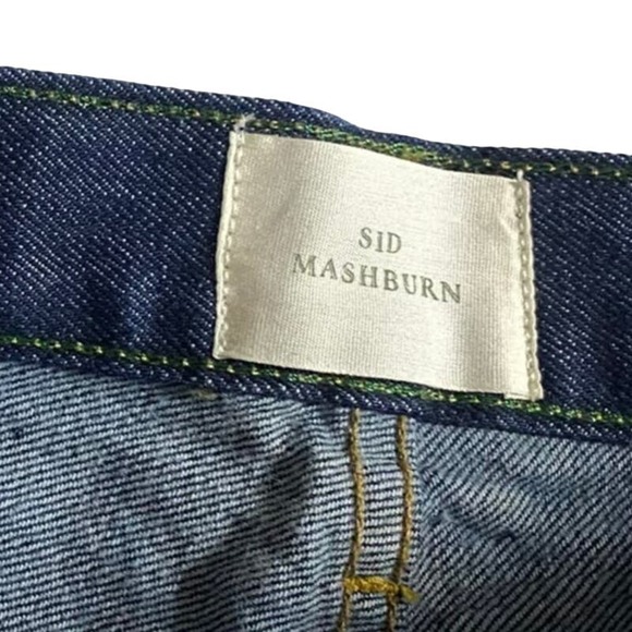 $175 Sid Mashburn Slim Straight Jeans Dark Wash Men's 31x34 - Picture 3 of 7